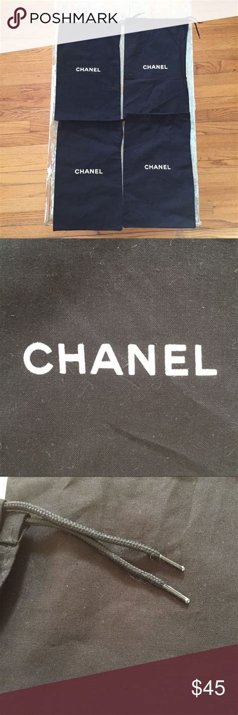 chanel shoe dust bags|how to authenticate chanel bag.